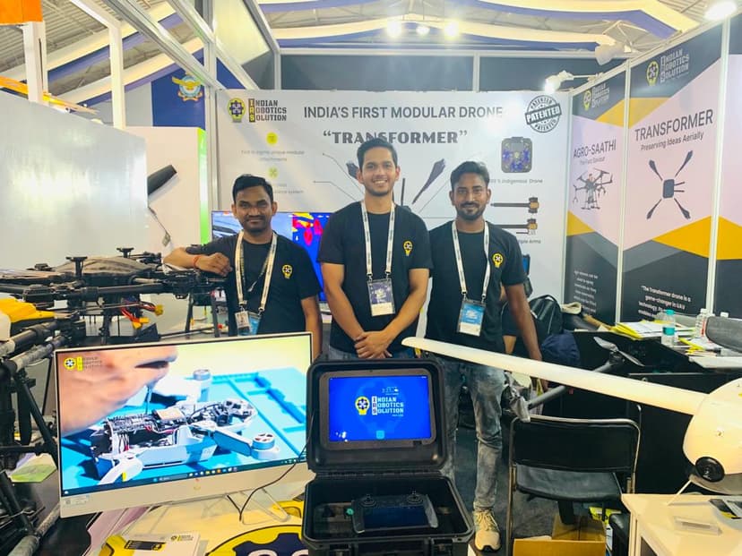 Exhibition Booth - Transformer Drone