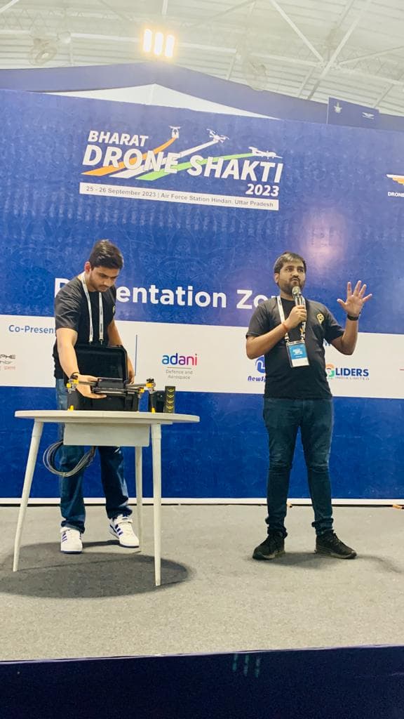Presentation at Bharat Drone Shakti